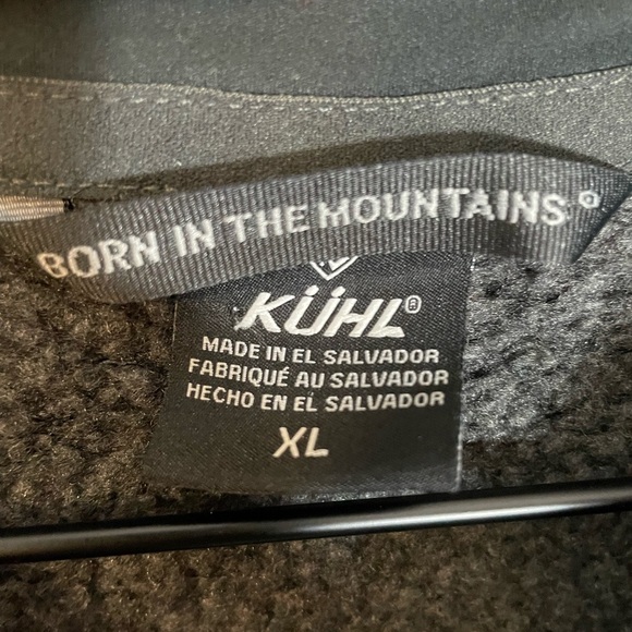 Kuhl Men's Interceptr 1/4 Zip Fleece Jacket Sweater Gray Size XL Soft Comfort - Picture 2 of 10